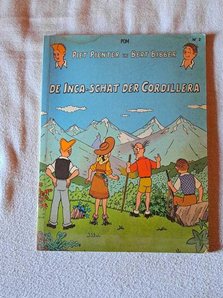 Piet pienter en bert bibber de inca-schat der cordillera, Boeken, Stripverhalen, Ophalen of Verzenden