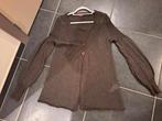 Maé Mahé, toffe cardigan met wol, mt M, Kleding | Dames, Ophalen of Verzenden, Zo goed als nieuw, Maat 38/40 (M), Bruin