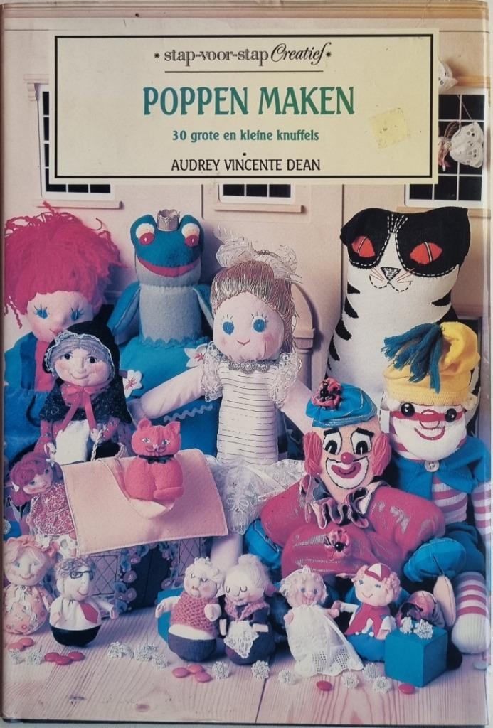 Poppen maken - 30 grote en kleine knuffels - Stap-voor-stap, Boeken, Hobby en Vrije tijd, Zo goed als nieuw, Poppen maken, Ophalen of Verzenden