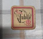 Oud bierviltje cristal alken- paars, Ophalen of Verzenden