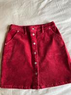 Wijnrood ribfluwelen rokje, Tommy jeans, M, Kleding | Dames, Rokken, Ophalen of Verzenden, Zo goed als nieuw, Maat 38/40 (M)