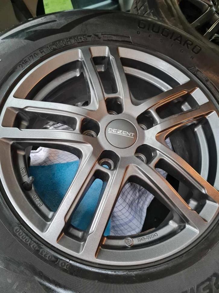 Pneu hiver monté sur jante ., Autos : Pièces & Accessoires, Pneus & Jantes, Enlèvement