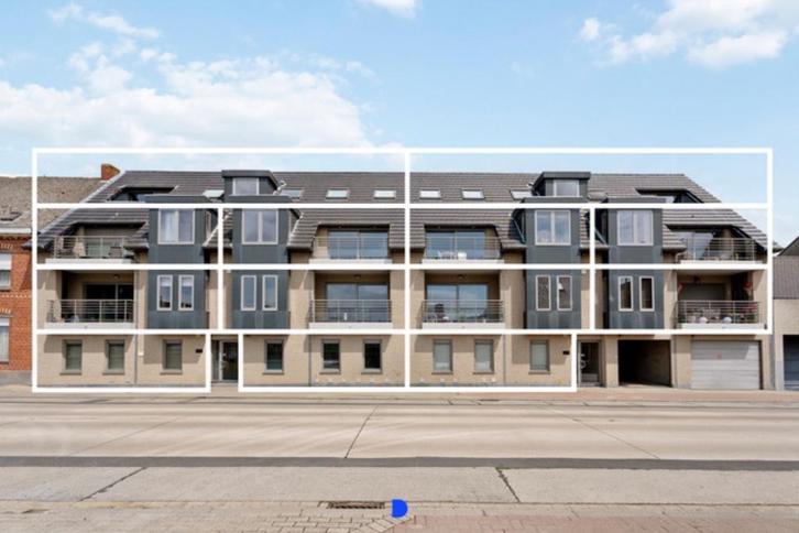 Opbrengsteigendom : Appartementen + Garages, Immo, Huizen en Appartementen te koop, Provincie West-Vlaanderen, 500 tot 1000 m²