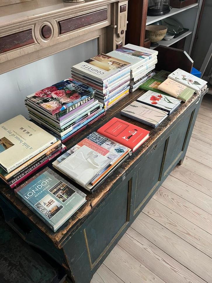 BOEKEN VEEL STUKS ZGSTAAT WONEN TUIN INTERIEUR DECO, Boeken, Wonen en Tuinieren, Zo goed als nieuw, Ophalen of Verzenden