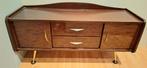 Authentiek vintage slaapkamerdressoir en nachtkastje, Huis en Inrichting, Ophalen, Vintage, Minder dan 100 cm, Kersenhout