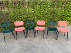 6 stoffen stoelen (velvet), Gebruikt, Ophalen of Verzenden
