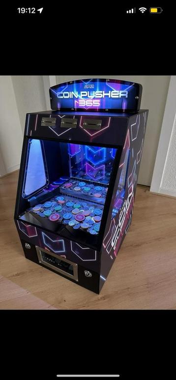 Kermis coin pusher 365 (muntschuifmachine) te huur beschikbaar voor biedingen