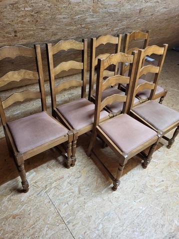 6 eetplaatsstoelen  beschikbaar voor biedingen