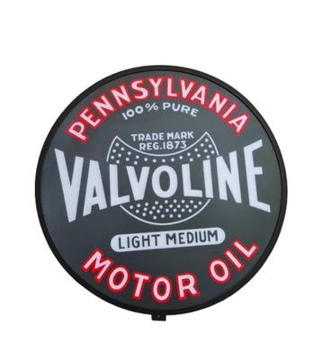 Valvoline motor oil wand decoratie verlichting reclame lamp beschikbaar voor biedingen