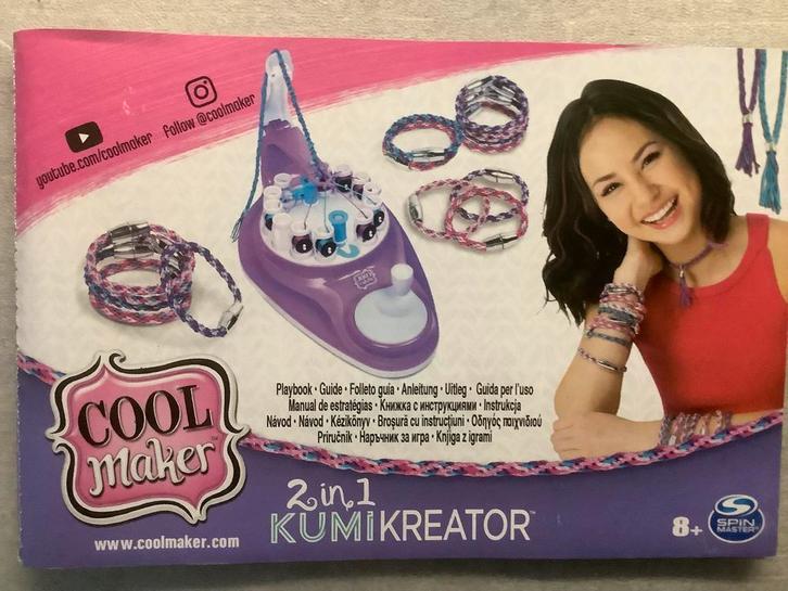 Cool maker 2in1 Kumikreator, Hobby en Vrije tijd, Kralen en Sieraden maken, Zo goed als nieuw, Overige typen, Ophalen of Verzenden