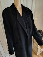 vintage cashmere jas van heiner bess, Maat 38/40 (M), Heiner hess, Zwart, Ophalen of Verzenden