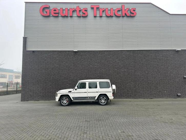 Mercedes-Benz G-Klasse 63 AMG (bj 2013, automaat), Auto's, Mercedes-Benz, Te koop, G-Klasse, Lederen bekleding, Metaalkleur, Benzine