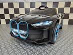 Kinderauto BMW i4 - soft start - leren zit - met RC, Kinderen en Baby's, Speelgoed |Speelgoedvoertuigen, Ophalen of Verzenden