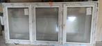Wit aluminium raam (en alu schuifraam), Doe-het-zelf en Bouw, Nieuw, Dubbelglas, 80 tot 120 cm, 160 cm of meer