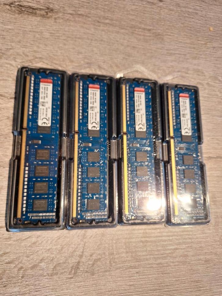 Kingston Ram DDR3 1600Mhz 4x4GB, Computers en Software, RAM geheugen, Ophalen