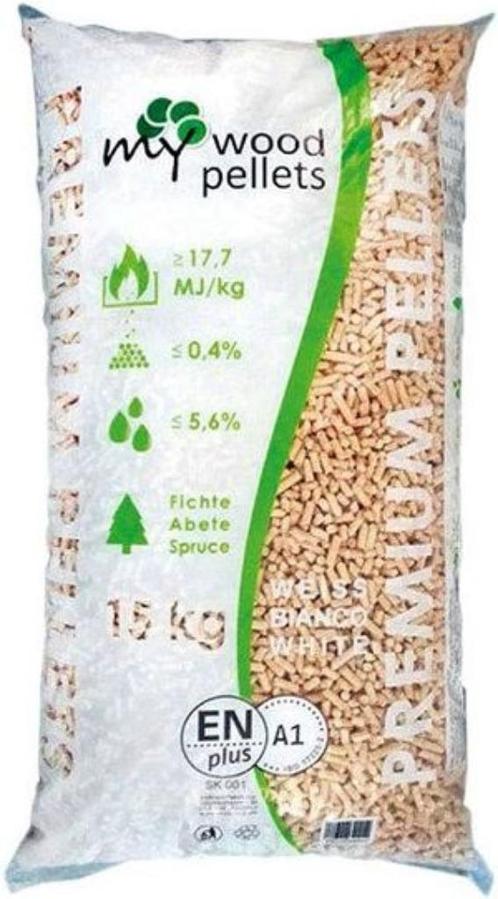 mywood pellets premium, Jardin & Terrasse, Bois de chauffage, Enlèvement ou Envoi