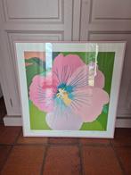 Modern Franco Costa schilderij gesigneerd bloem, Ophalen