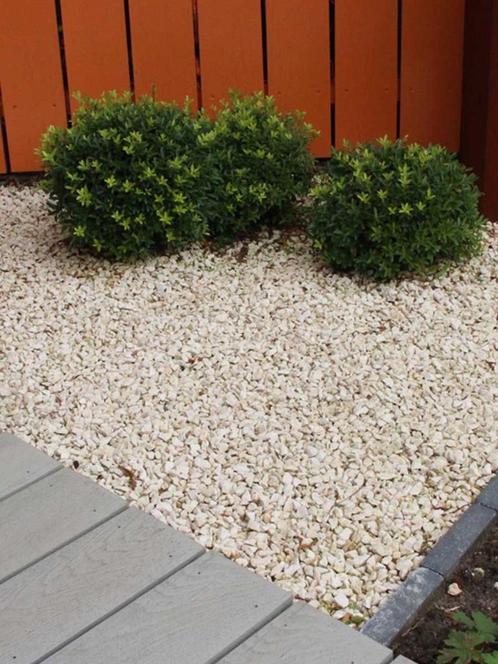 Te koop kiezel / split., Tuin en Terras, Grind, Keien en Split, Nieuw, Split, Beige, Overige materialen, Ophalen