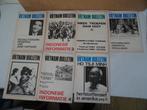 Vietnam bulletin 1969 collectie Vietnam bulletin 7x zeldzaam, Boeken, Tijdschriften en Kranten, Ophalen of Verzenden, Gelezen