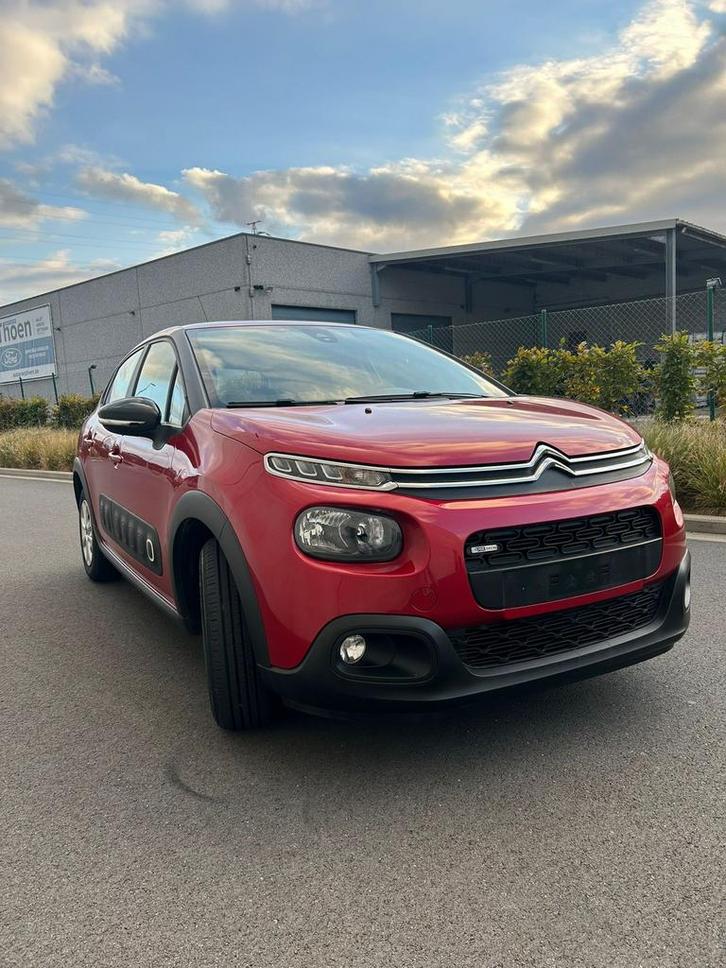Citroen C3 1.2 benzine bj2017 km99898 airco 1jaar garantie, Auto's, Citroën, Bedrijf, Te koop, C3, ABS, Airbags, Airconditioning