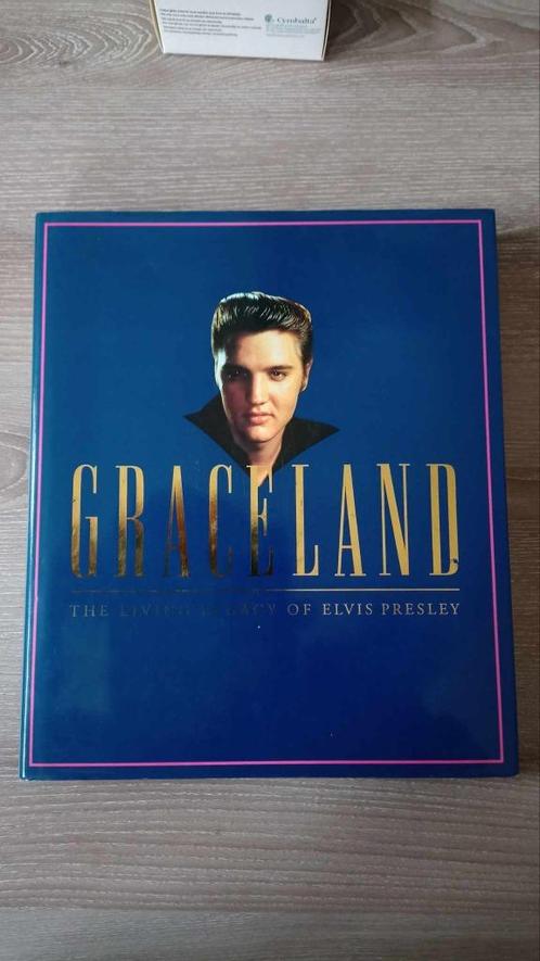 Elvis boek, Graceland, the living legacy of Elvis Presley,, Livres, Musique, Comme neuf, Artiste, Enlèvement ou Envoi