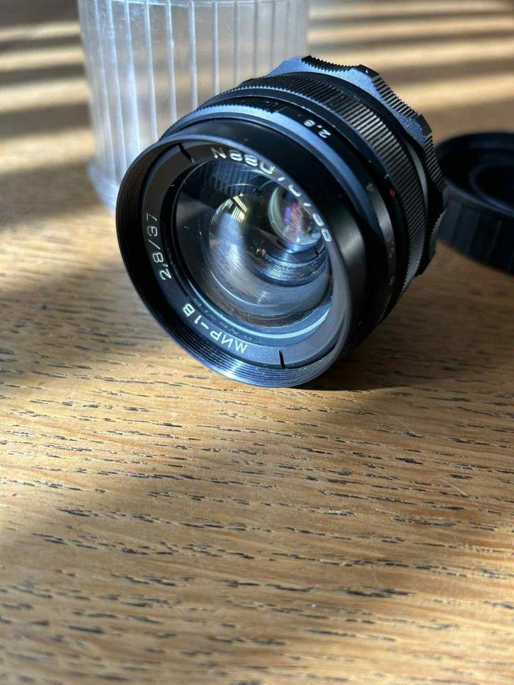 Objectif MIR 1B 37mm f/2.8, Audio, Tv en Foto, Foto | Lenzen en Objectieven, Gebruikt, Standaardlens, Ophalen of Verzenden