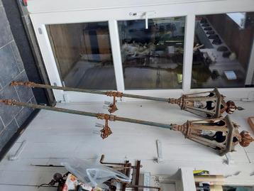 antiek smeetijzeren muur verlichting beschikbaar voor biedingen
