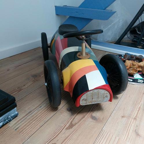 Decoratie werkende stapauto, Huis en Inrichting, Woonaccessoires | Overige, Zo goed als nieuw, Ophalen