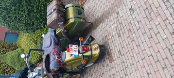 Motor met sitcar kawa. Drifter indian 800 cc. 1999 beschikbaar voor biedingen