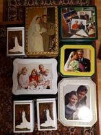 Set van 8 blikken dozen met koninklijke familie, Verzamelen, Ophalen of Verzenden