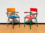 Chaises d'école TUBAX [ Vintage 60s / 70s ] Kleuterstoelen, Enlèvement ou Envoi, Utilisé, Chaise(s)