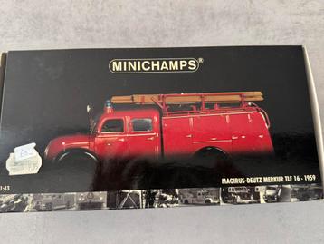 Minichamps Magirus-Deutz Merkur TLF 16 - 1959 beschikbaar voor biedingen