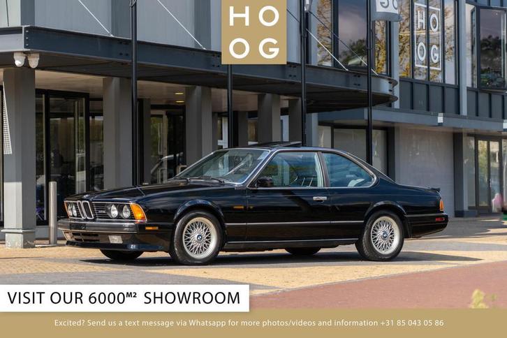 BMW M6 E24 (M635 CSI model) (bj 1989), Auto's, Oldtimers, Bedrijf, Te koop, Lederen bekleding, BMW, Benzine, Coupé, 2 deurs, Handgeschakeld