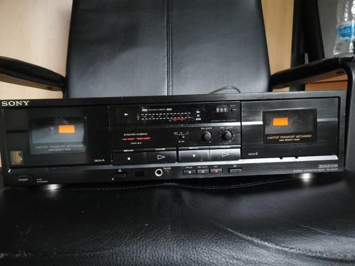 SONY TC-W370 cassettespeler [HS], Audio, Tv en Foto, Cassettedecks, Dubbel, Sony, Auto-reverse, Ophalen