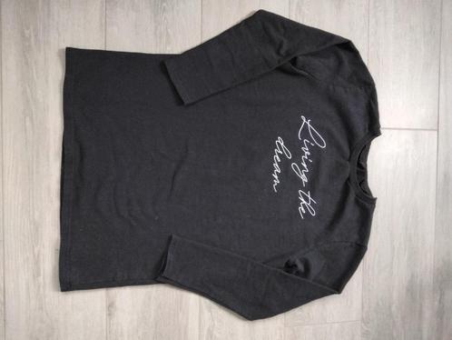 Lange sweater S/M, Kleding | Dames, Truien en Vesten, Zo goed als nieuw, Maat 36 (S), Zwart, Ophalen