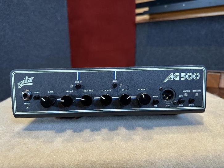 Aguilar AG 500 V2, Muziek en Instrumenten, Versterkers | Bas en Gitaar, Zo goed als nieuw, Basgitaar, 100 watt of meer, Ophalen of Verzenden
