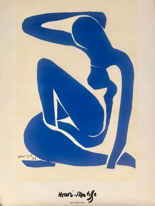Henri Matisse - Blue Nude - Poster (90 x 128 cm), Antiek en Kunst, Kunst | Overige Kunst, Ophalen