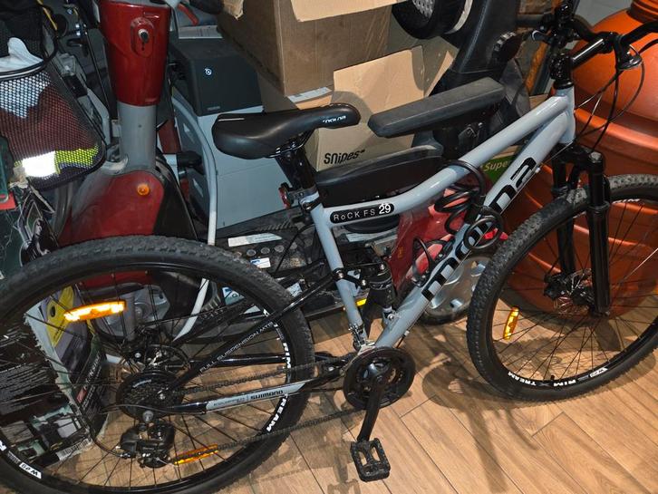 Moma bike  rock Fs 29, Fietsen en Brommers, Fietsen | Cruisers en Lowriders, Gebruikt, Heren, Cruiser, Staal, 51 tot 55 cm, Ophalen of Verzenden