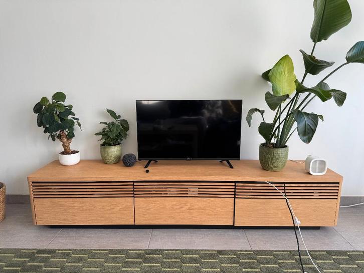 Meuble TV de style japonais — aspect bois, Maison & Meubles, Armoires | Mobilier de télévision, Comme neuf, Moins de 100 cm, 100 à 150 cm