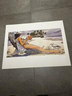 Milo manara prent gesigneerd 1995, Ophalen of Verzenden, Nieuw