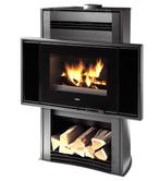 Poêle à bois Supra type Thoris D avec un efficacité de 85%!!, Maison & Meubles, Enlèvement ou Envoi, Neuf, Cheminée sur pied, Cheminée au bois