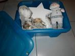Kerstdoos met beeldjes en versiering, Ophalen, Zo goed als nieuw