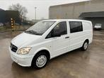 Mercedes Vito 113 CDI , 2015 , 270.000 KM , Dubbel Cabine, Auto's, Stof, Zwart, Wit, Mercedes-Benz