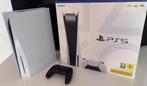 PS5 Disc Edition with Black Controller, Games en Spelcomputers, Spelcomputers | Sony PlayStation 5, Ophalen, Zo goed als nieuw