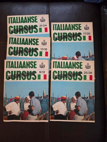 Cours d'italien en 5 volumes de Godfried Boman disponible aux enchères