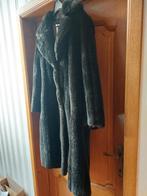 Imitatie pelsmantel maat 46, Kleding | Dames, Jassen | Winter, Ophalen of Verzenden, Zo goed als nieuw, Maat 46/48 (XL) of groter