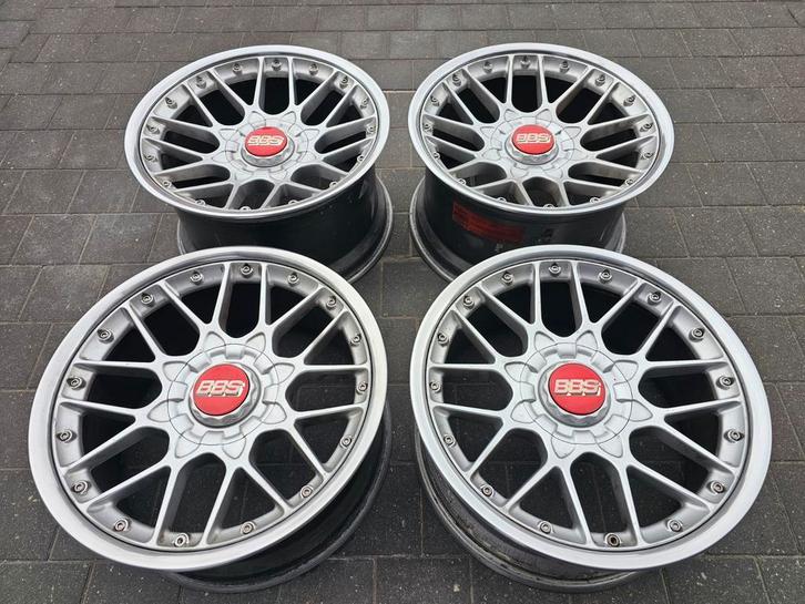 18" BBS RS2 RSII RS700 RS701 5x120 BMW E34 E36 E31, Auto-onderdelen, Banden en Velgen, Velg(en), 18 inch, Gebruikt, Ophalen