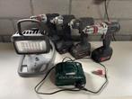 Metabo SET TE KOOP !, Doe-het-zelf en Bouw, Ophalen, Zo goed als nieuw, Boormachine, Klopboormechanisme