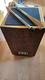 Meinl 30-jarig jubileum Cajon + tas + toverstaf, Ophalen of Verzenden, Gebruikt, Overige soorten