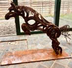 Uniek paard van hoefijzers!, Antiek en Kunst, Kunst | Beelden en Houtsnijwerken, Ophalen